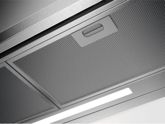 AEG DPE5950M – Afzuigkap – RVS – Afzuigkracht bij recirculatie (hoog/laag): 550/210 m³/h