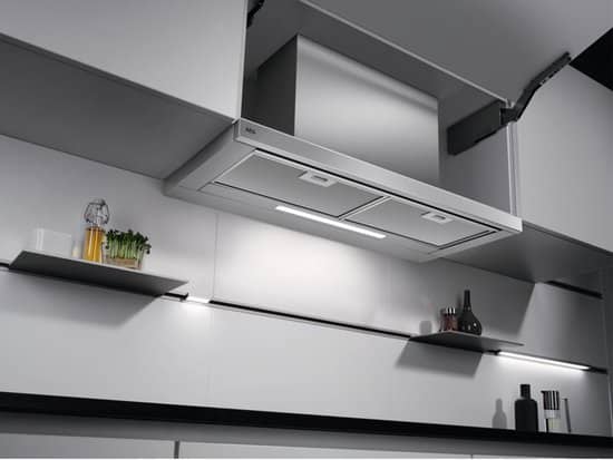 AEG DPE5950M – Afzuigkap – RVS – Afzuigkracht bij recirculatie (hoog/laag): 550/210 m³/h