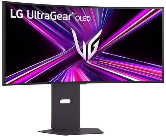 LG UltraGear 34GX900A-B – Curved QHD OLED Gaming Monitor – 240Hz – USB-C 65W – 34 Inch