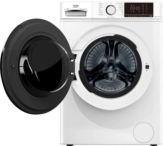 Beko BMFH3WFO8741 wasmachine Voorbelading 8 kg 1400 RPM Wit – Duits Display