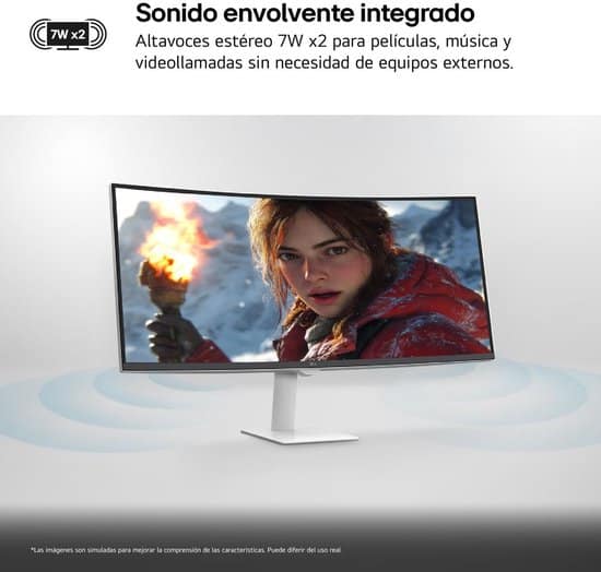 Monitor LG 34U601SA-W UltraWide Quad HD 34″