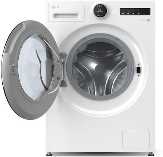 LG F4WX9092 wasmachine Voorlader 9 kg 1400 RPM Wit Duits Display