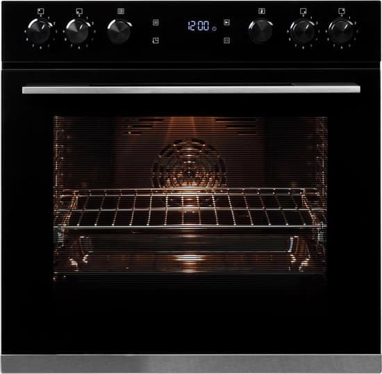 HANSEATISCH Inductiekookplaatset HBCO7210A1+HI46074CA Oven met kookplaat