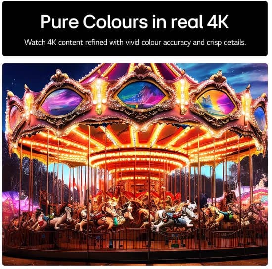 LG NanoCell AI NANO80 65NANO80A6B 165,1 cm (65″) 4K Ultra HD Smart TV Wifi Zwart