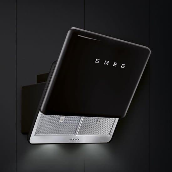 Smeg KFAB75BL – Schuine Afzuigkap
