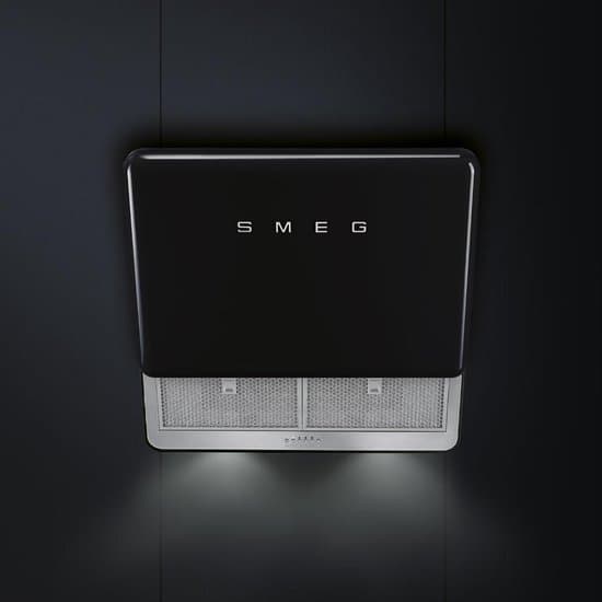 Smeg KFAB75BL – Schuine Afzuigkap
