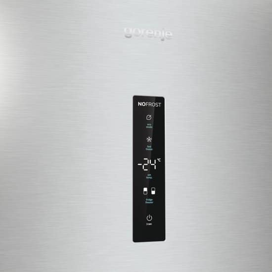Gorenje G600 NRK619C61X4OT Vrijstaand 300 l Grijs, Roestvrijstaal, Donkergrijs