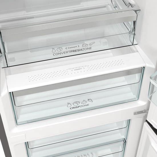 Gorenje G600 NRK619C61X4OT Vrijstaand 300 l Grijs, Roestvrijstaal, Donkergrijs