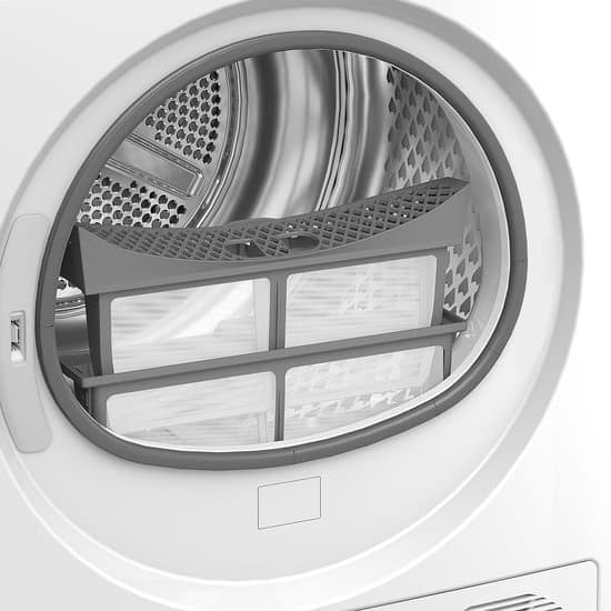Beko BMS3T382CW | Warmtepompdroger | 8 kg | C | Taaldisplay Duits