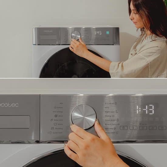 Cecotec Was-droogcombinatie voorlader 8-5 kg Bolero 8580 Inverter B. 1400 rpm, 16 programma’s Duits Display