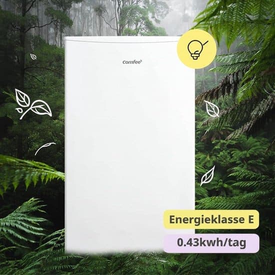 COMFEE RCU60WH2(E) 60 liter staande vriezer, 3 vakken