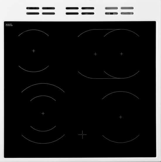 Beko FSM 67320GWS vrijstaand fornuis met keramische kookplaat