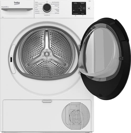 Beko BMS3T382CW | Warmtepompdroger | 8 kg | C | Taaldisplay Duits