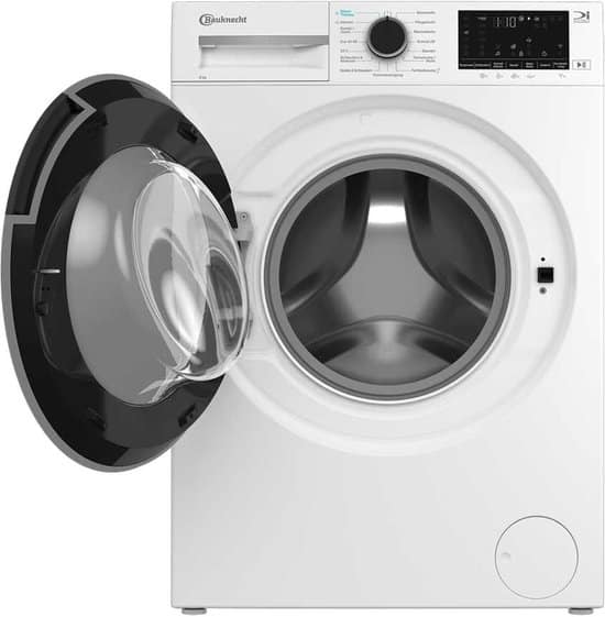 Bauknecht B WM 8A7 BS wasmachine Voorlader 8 kg 1400 RPM Wit – Duits Display