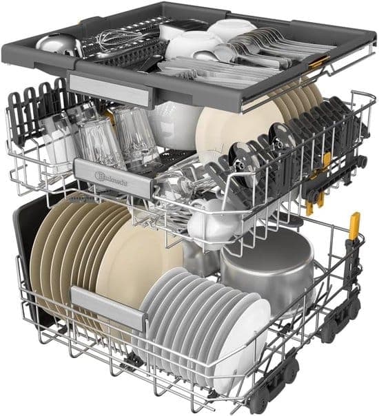 ​bauknecht B7f Hs51 X Vrijstaande Vaatwasser 60cm