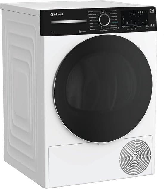 Bauknecht BT 97A WB | Warmtepompdroger | 9 kg | A label | Duits Display