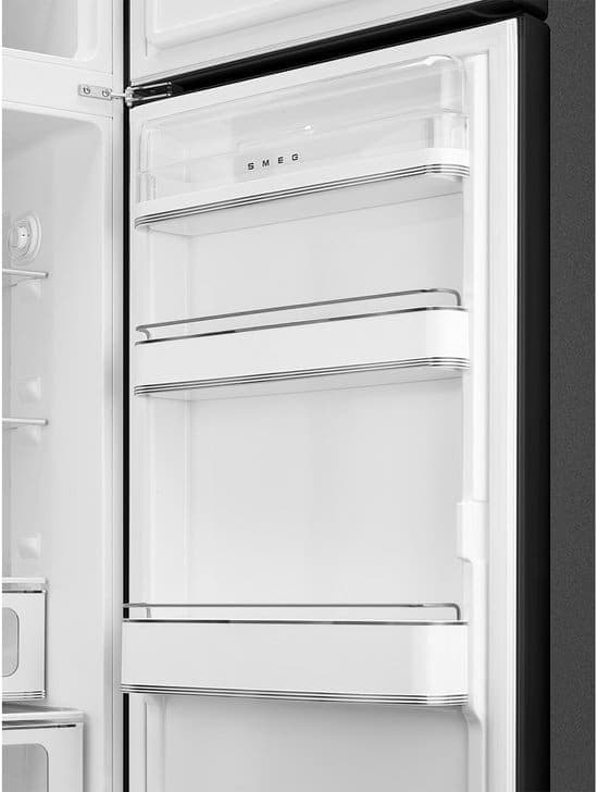 Smeg FAB30RBL6 koel-vriescombinatie Vrijstaand 294 l Zwart