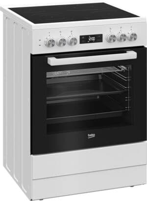 Beko FSM 67320GWS vrijstaand fornuis met keramische kookplaat