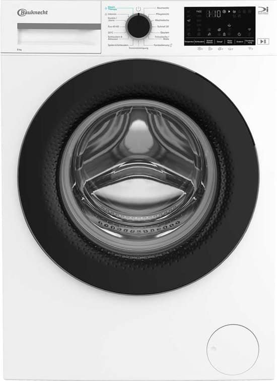 Bauknecht B WM 8A7 BS wasmachine Voorlader 8 kg 1400 RPM Wit – Duits Display