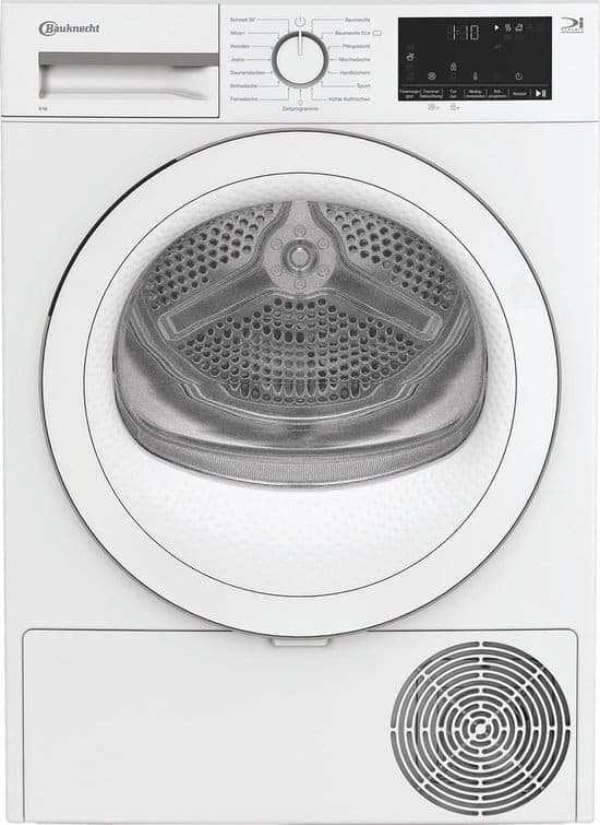 Bauknecht BT 84D WWS | Warmtepompdroger | 8 kg | Taal display Duits