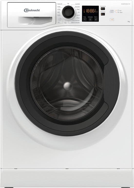 BAUKNECHT Super Eco 845 A wasmachine – 8 kg – 1400 rpm – Duits Display