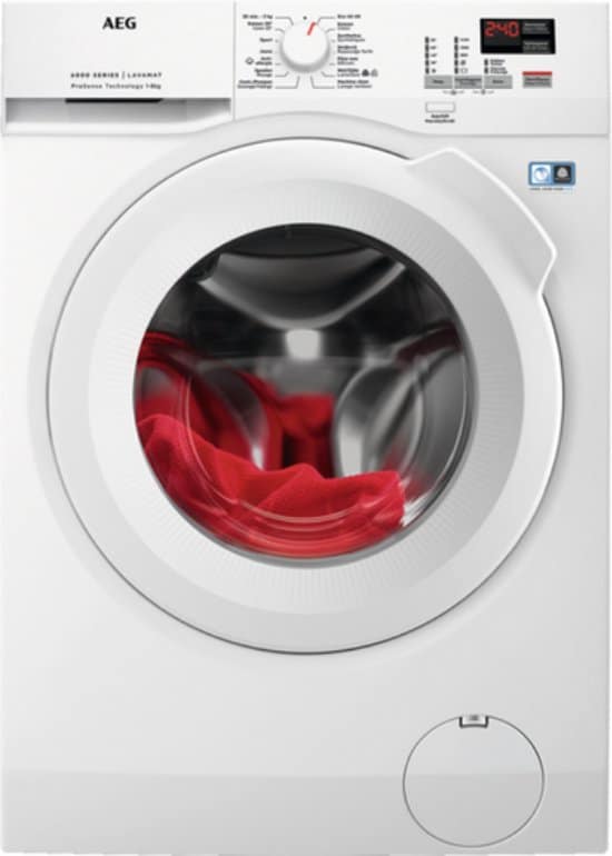 AEG LF61R840 6000 serie ProSense® – Wasmachine – Energielabel A – 1400 toeren – 8kg – NL/FR