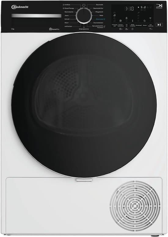 Bauknecht BT 97A WB | Warmtepompdroger | 9 kg | A label | Duits Display