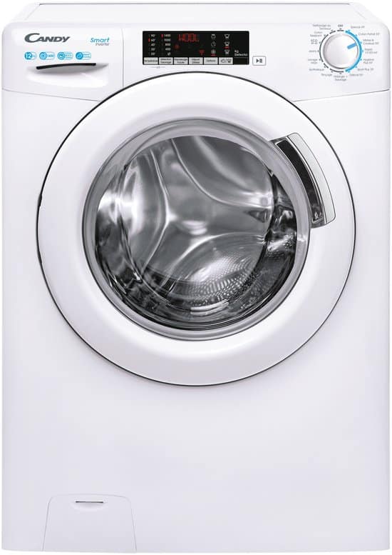 Candy Smart Inverter CS1412TME/FR wasmachine Voorlader 12 kg 1400 RPM Wit Duits Display