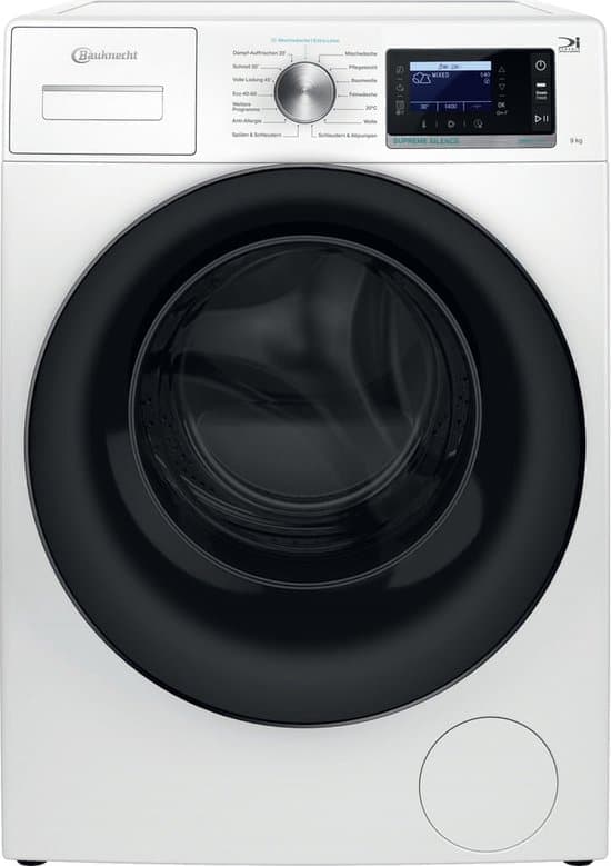 Bauknecht B6R 88E SILENCE DE wasmachine Voorlader 8 kg 1400 RPM Wit – Duits Display