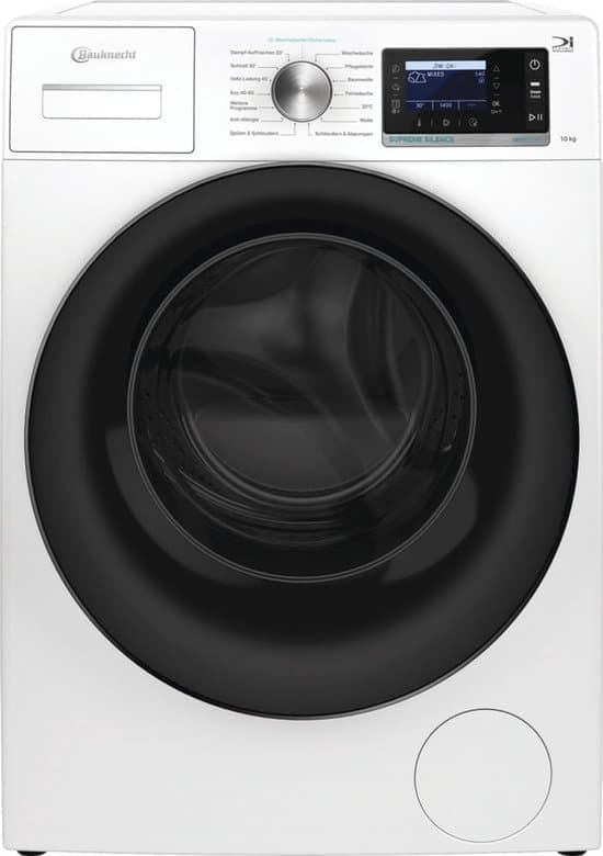 Bauknecht B6R 08E SILENCE DE wasmachine Voorlader 10 kg 1351 RPM Wit – Duits Display