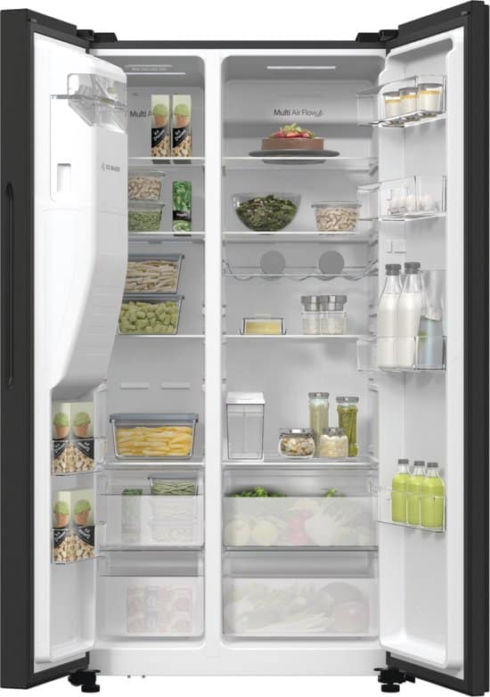 Hisense Amerikaanse koelkast RSIM535AFE – 566 liter – Energielabel E