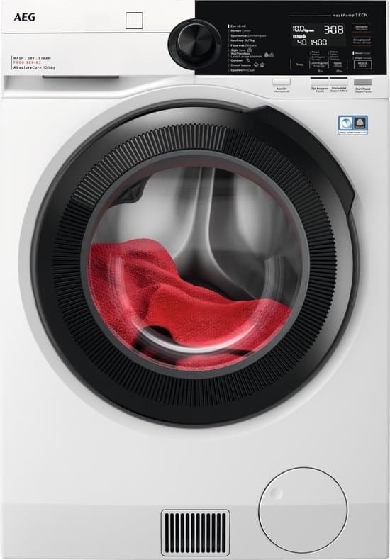 AEG LWR9516BN4 EcoLine 9000 serie SensiDry – Was-droogcombinatie – Warmtepompdroger – NL-FR