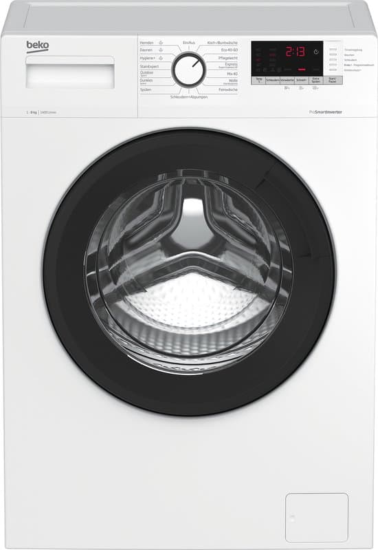 Beko WLM81434NPSA wasmachine Voorlader 8 kg 1400 RPM Wit – Duits Display