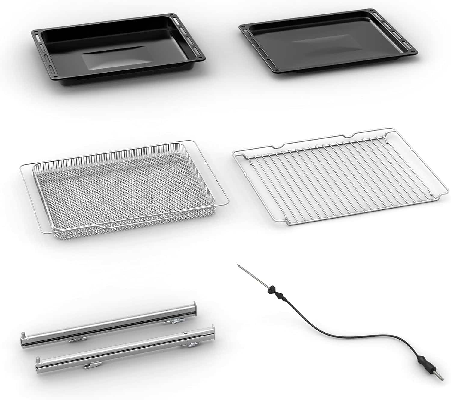 GASLAND ES616321TSH Inbouwoven 74L, Full-Touch LED-display