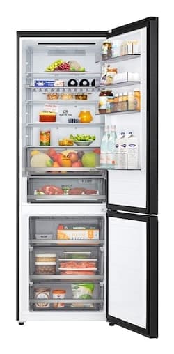 LG Koel-vriescombinatie GBBW322AEV – 466 liter – Zwart