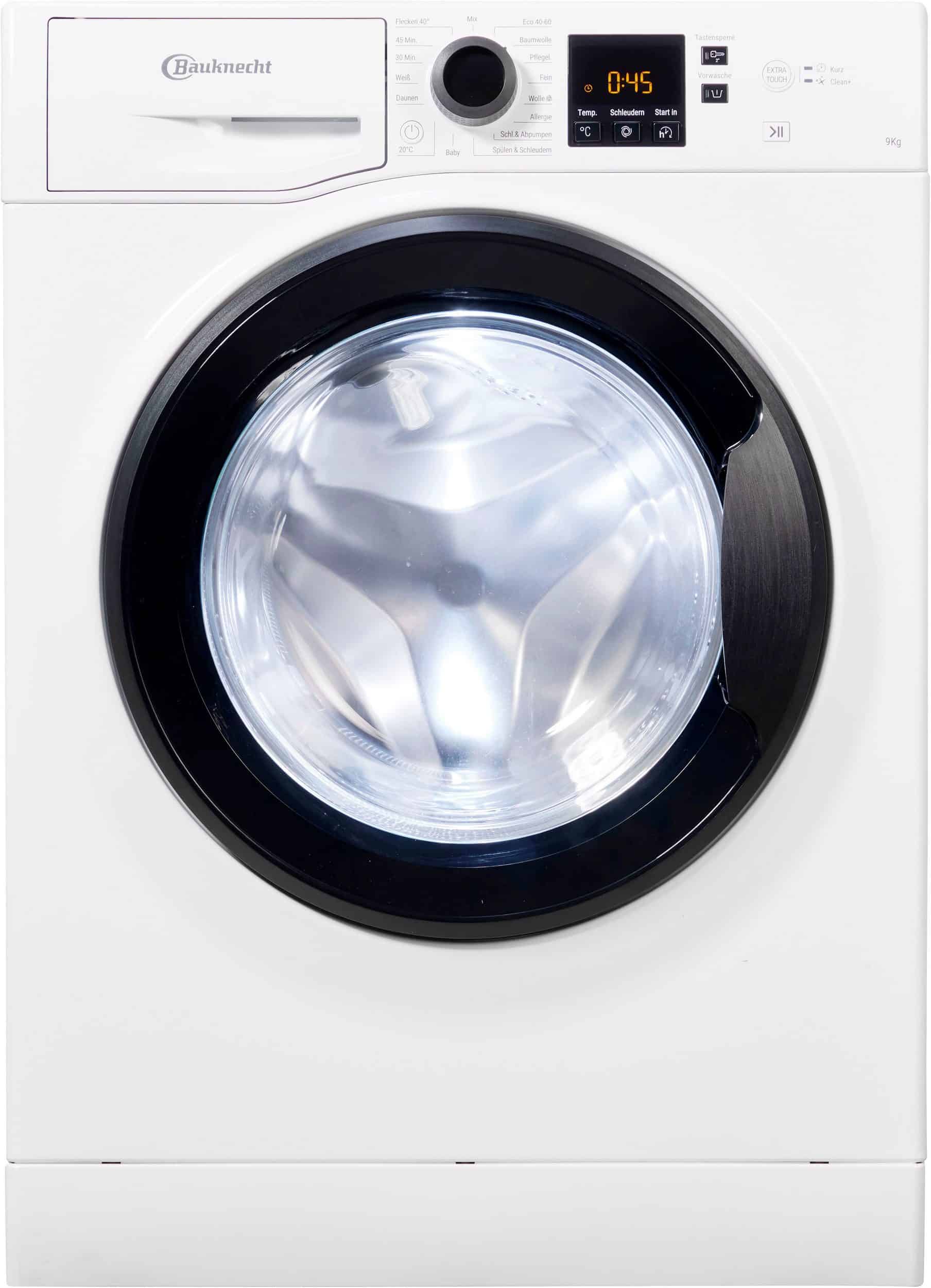 Bauknecht Super Eco 948 A Wasmachine 9 kg 1400 tpm – Voorlader, Energieklasse A – Duits Display