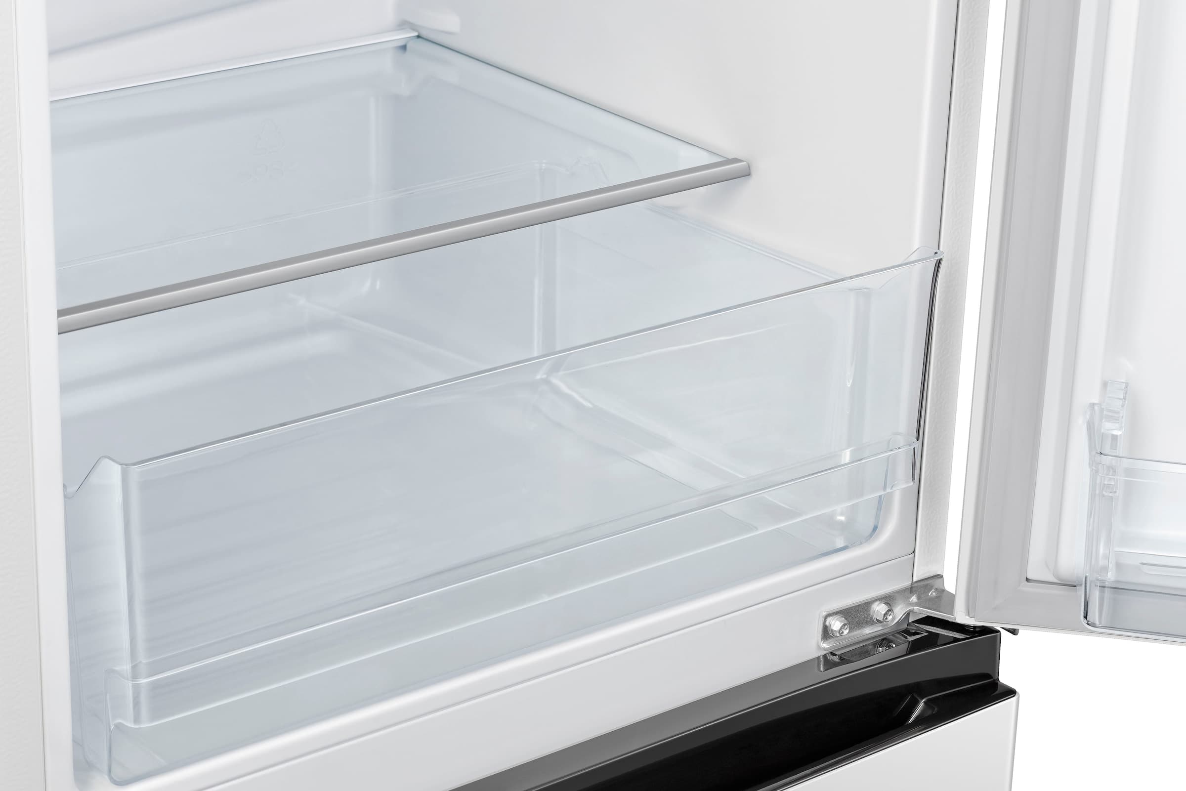 Hanseatic HKGK16155CBI Koel-vriescombinatie Vrijstaand 161 cm Zwart – 230 l