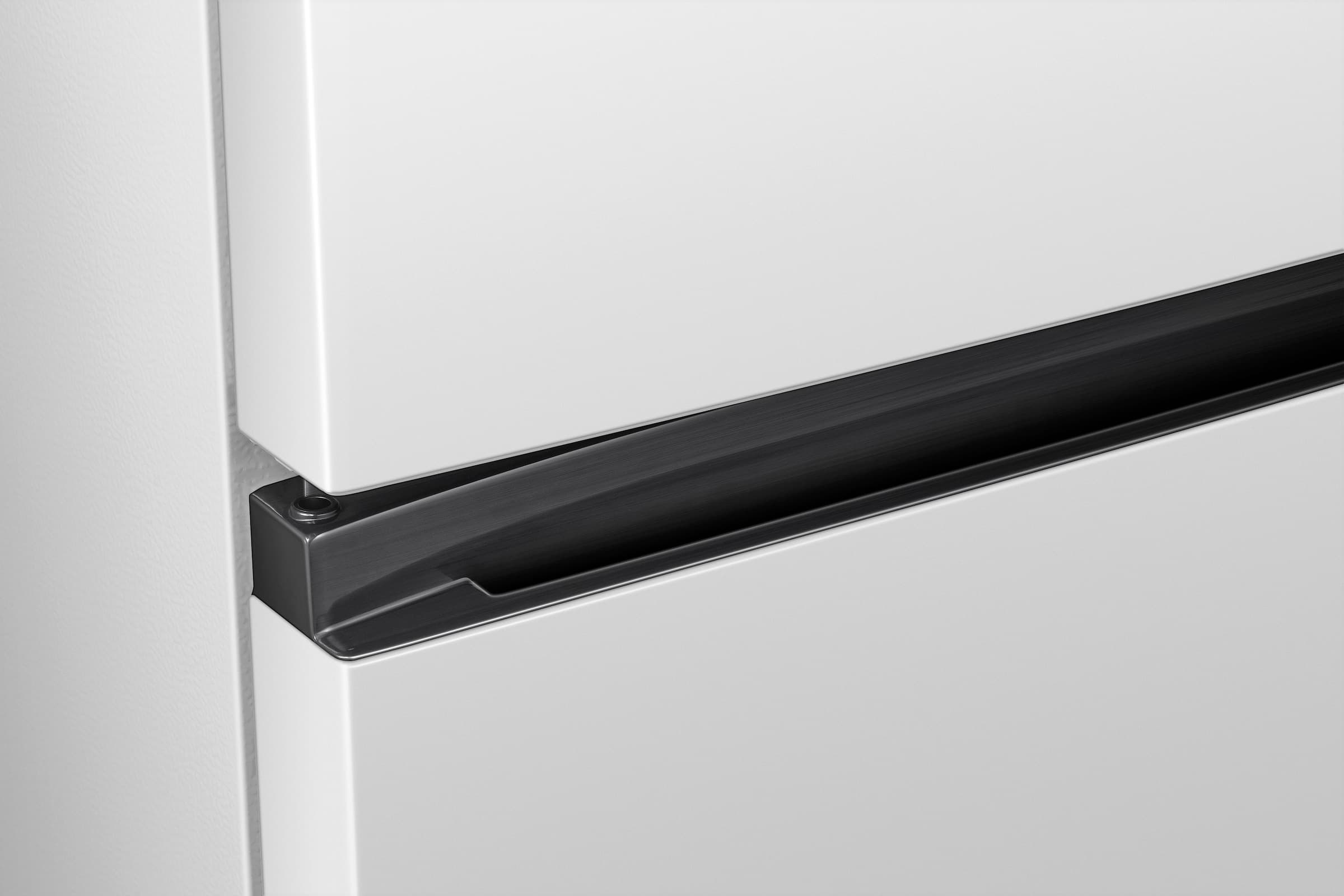 Hanseatic HKGK16155CBI Koel-vriescombinatie Vrijstaand 161 cm Zwart – 230 l