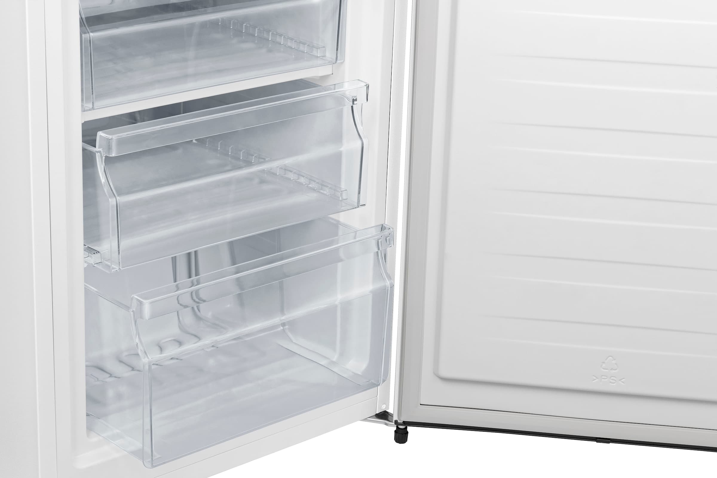 Hanseatic HKGK16155CBI Koel-vriescombinatie Vrijstaand 161 cm Zwart – 230 l