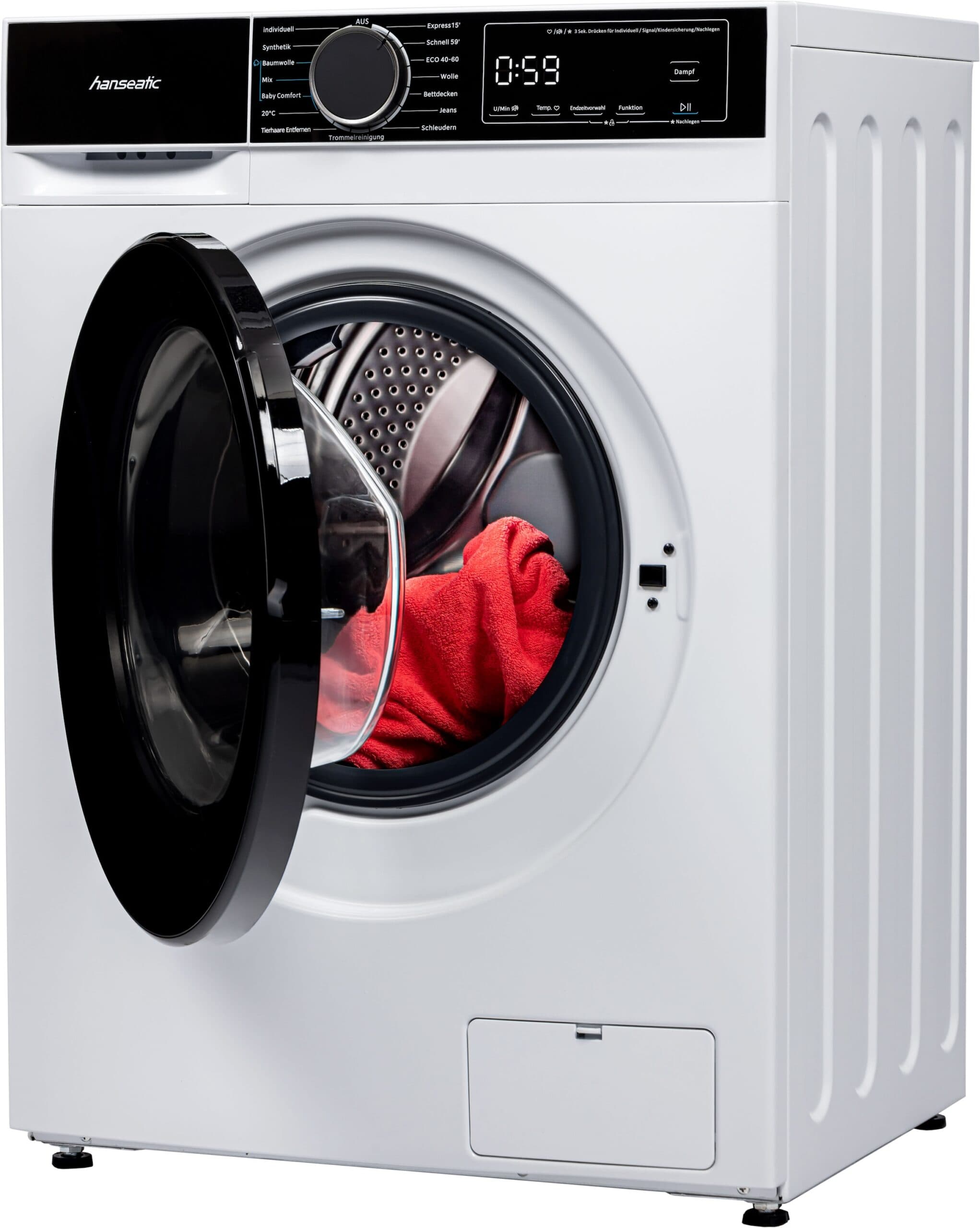 Hanseatic HWMA714A Wasmachine 7 kg 1400 tpm – Voorlader