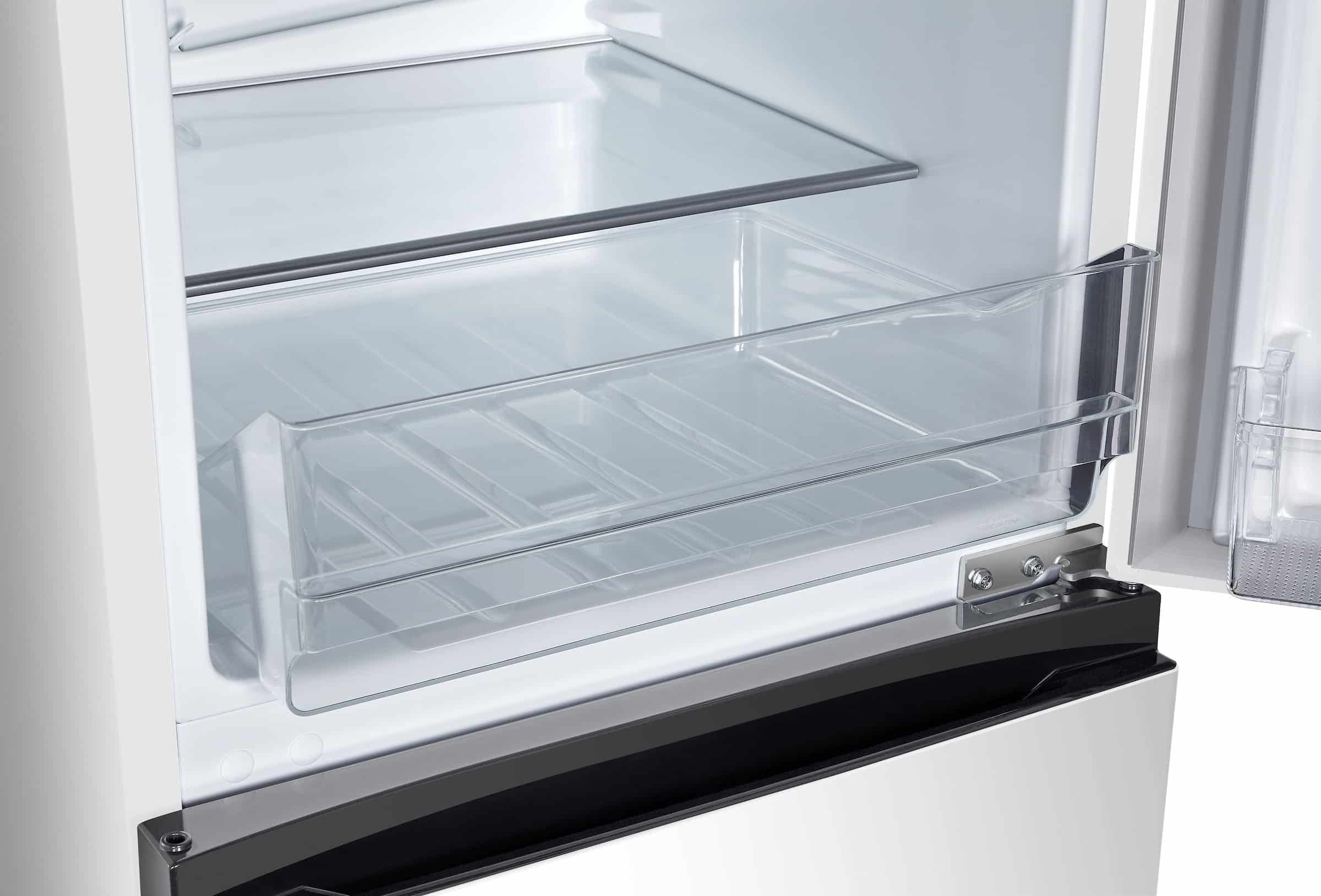 Hanseatic HKGK14349DBI Koel-vriescombinatie Vrijstaand 143 cm Zwart – 180 l, FreshZone