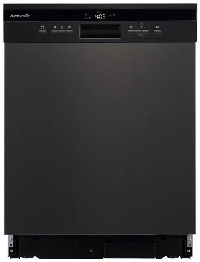 Hanseatic HD6B14B35E Inbouw Vaatwasser 60 cm – Krachtige reiniging