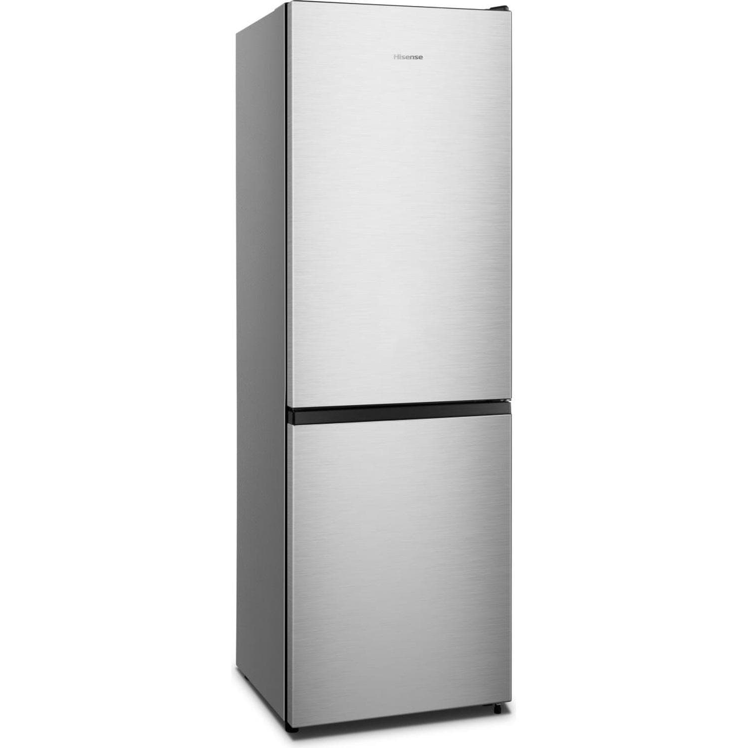 Hisense RB3N300NECA Koel-vriescombinatie Vrijstaand 187 cm RVS-look – 304 l, NoFrost