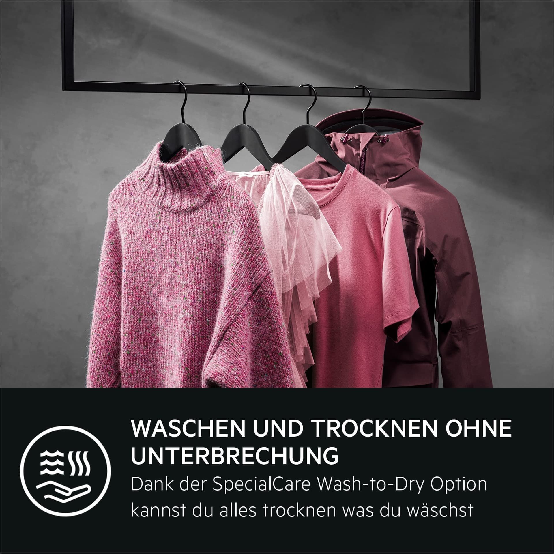 AEG Was-droogcombinatie LWR859WT – 5 kg