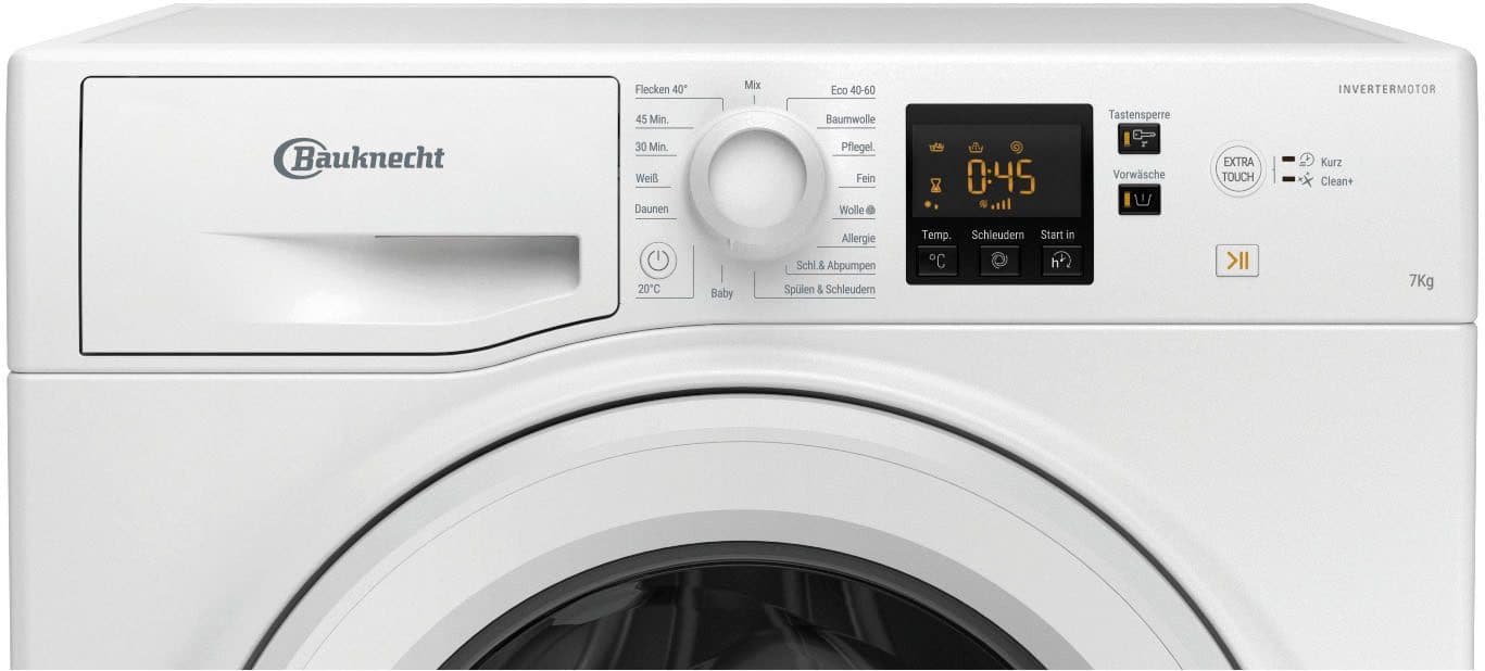 Bauknecht Wasmachine WBP 714A – 7 kg – Energielabel A