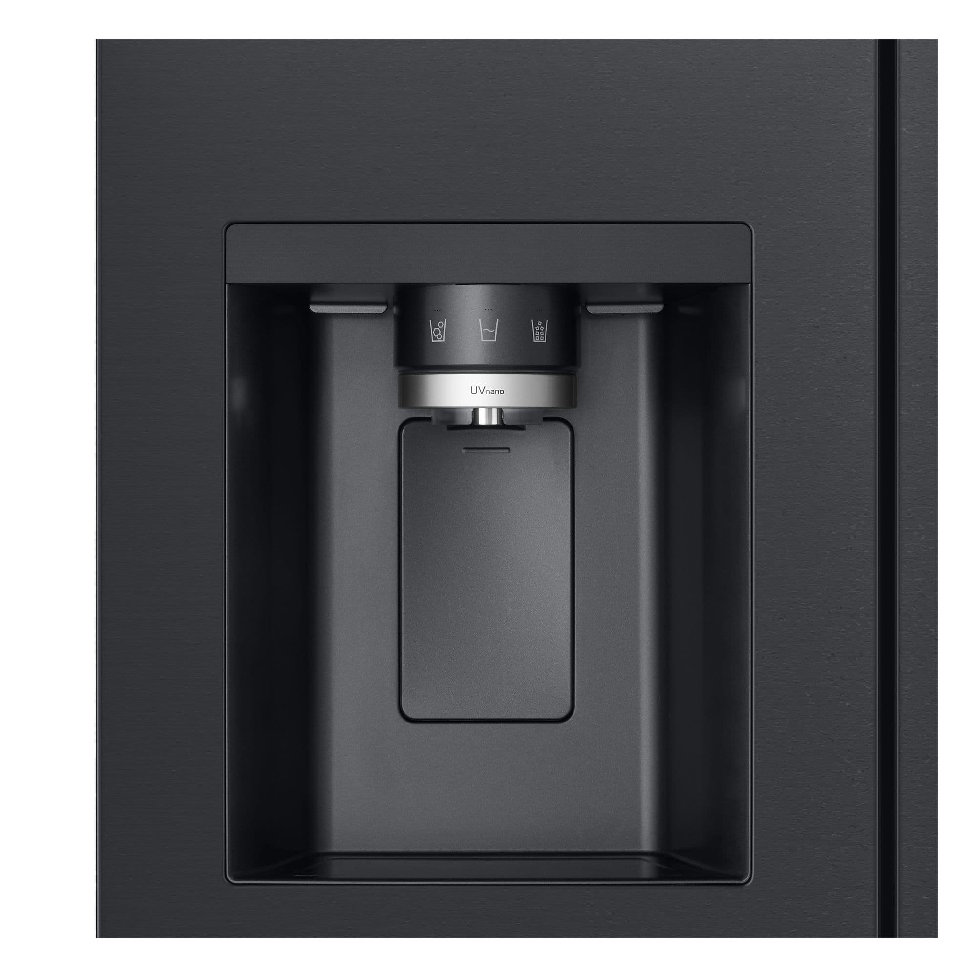 LG GSLE91EVAC Amerikaanse Koelkast Side-by-Side 628 l – Water-/ijsdispenser (geen wateraansluiting nodig), NoFrost