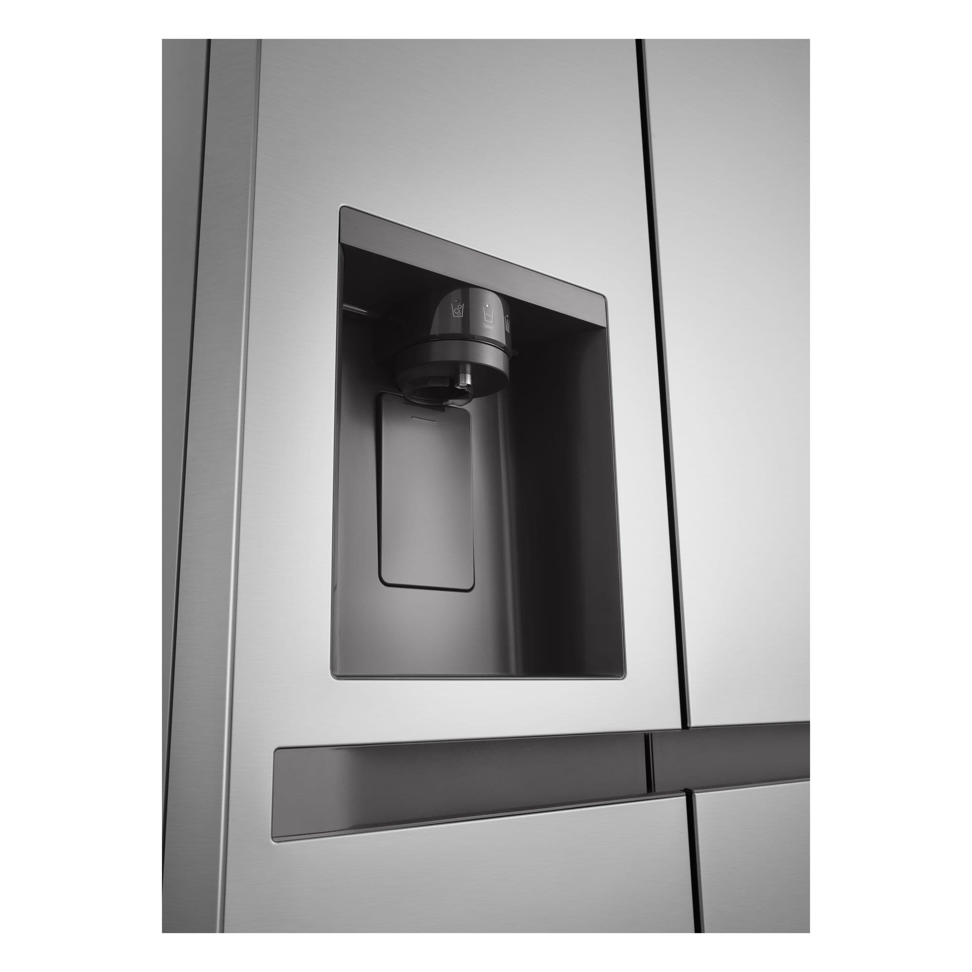 LG GSLC41PYPE Amerikaanse Koelkast Side-by-Side 641 l – Water-/ijsdispenser (geen wateraansluiting nodig), NoFrost