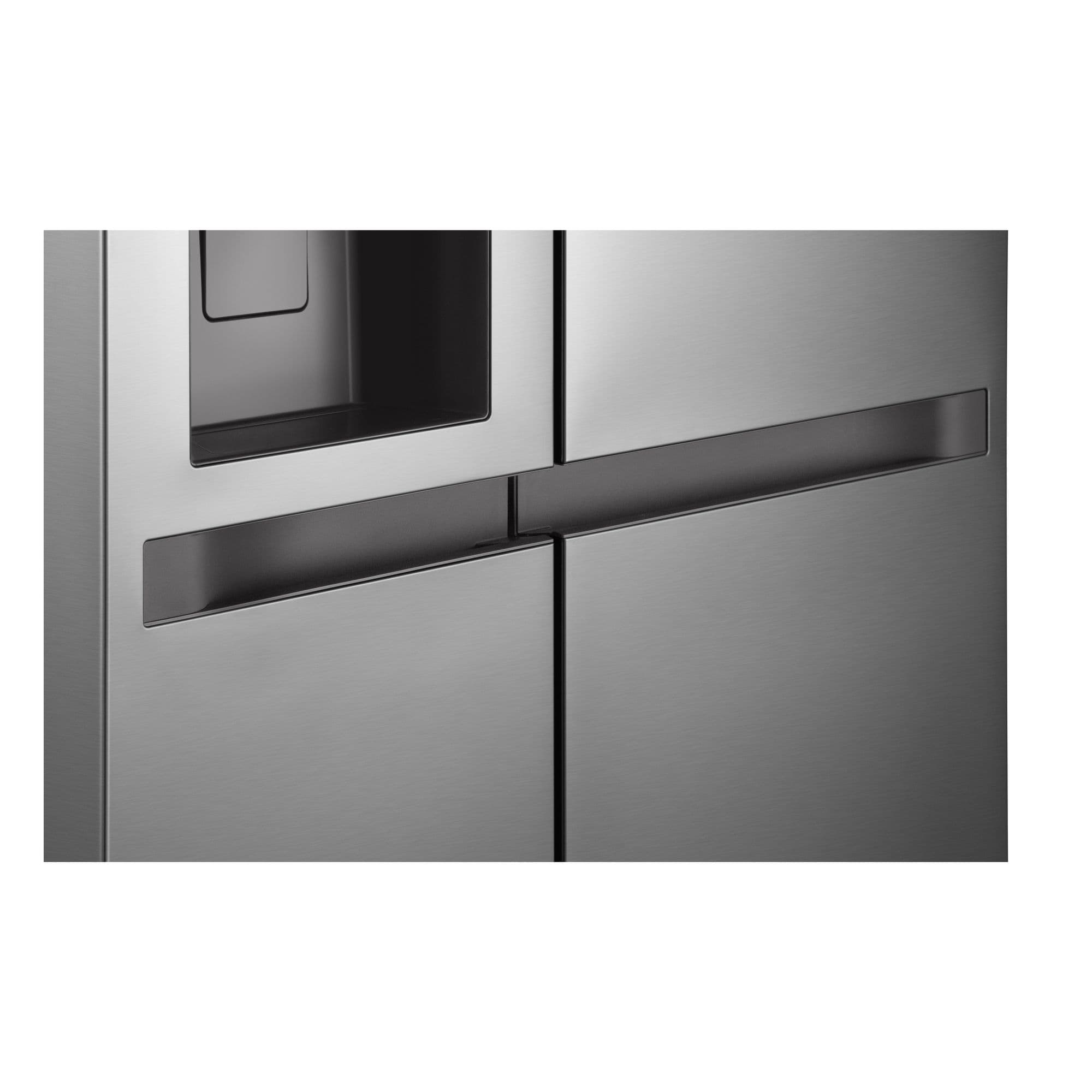 LG GSLC41PYPE Amerikaanse Koelkast Side-by-Side 641 l – Water-/ijsdispenser (geen wateraansluiting nodig), NoFrost