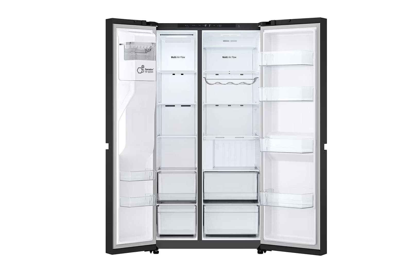 LG GSLC40EPPE Amerikaanse Koelkast Side-by-Side 638 l – Water-/ijsdispenser (geen wateraansluiting nodig), NoFrost