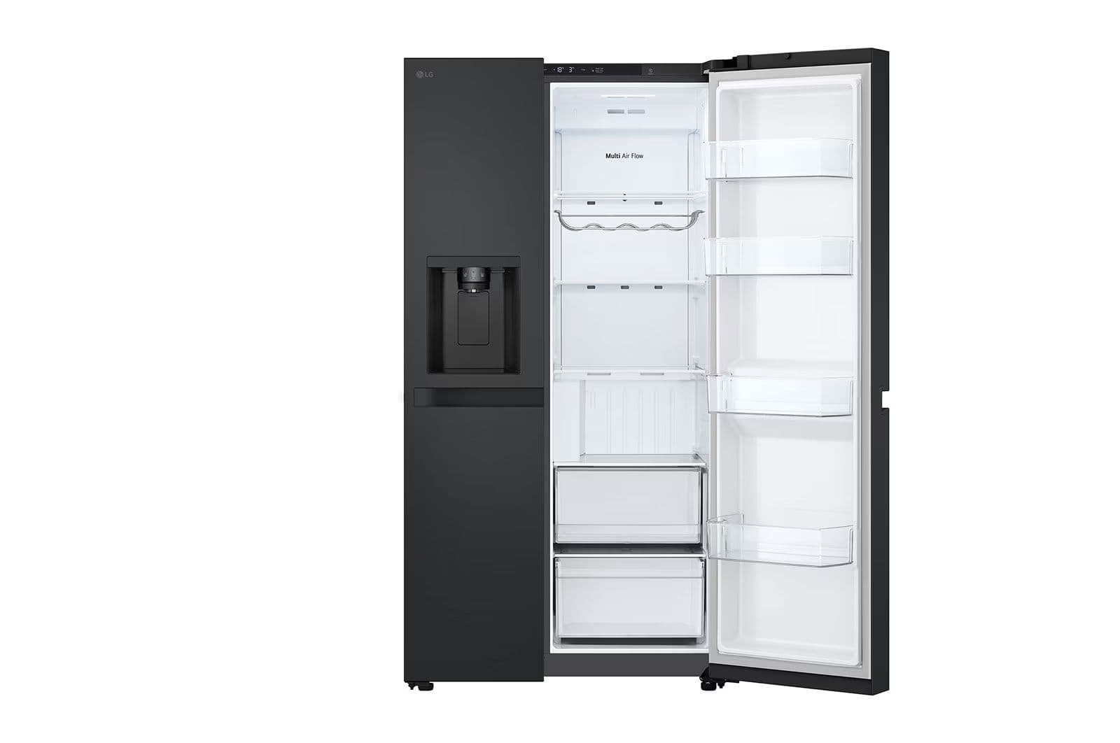 LG GSLC40EPPE Amerikaanse Koelkast Side-by-Side 638 l – Water-/ijsdispenser (geen wateraansluiting nodig), NoFrost